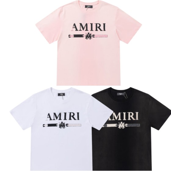 AMIRI Washed Serif Logo T-Shirt